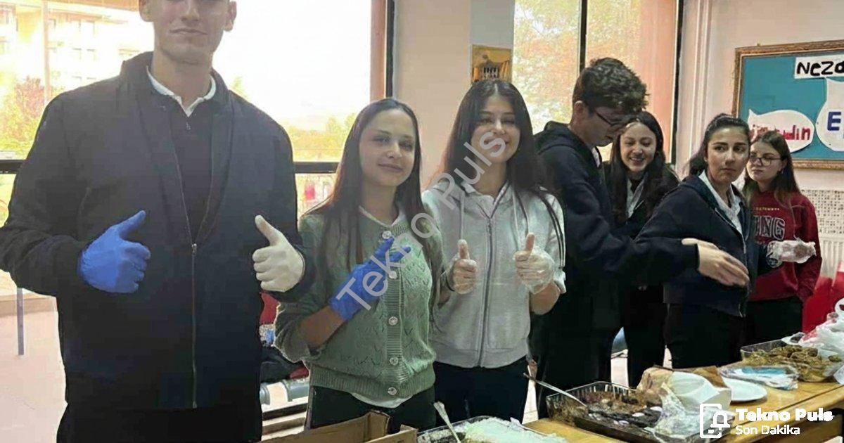 AFYONKARAHİSAR ŞUHUT ANADOLU LİSESİ, ANLAMLI BİR SOSYAL SORUMLULUK PROJESİNE İMZA ATARKEN, OKULDA 'ÇEDES GAZZE İÇİN SEFERBER' TEMALI HAYIR ÇARŞISI DÜZENLENDİ.