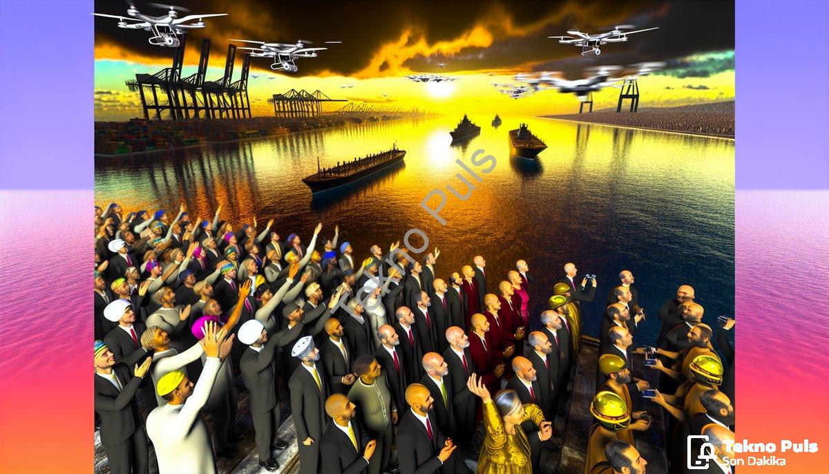 Kanal İstanbul'dan İlk Gemi Geçti: Tarihi Anlar Canlı Yayınlandı!