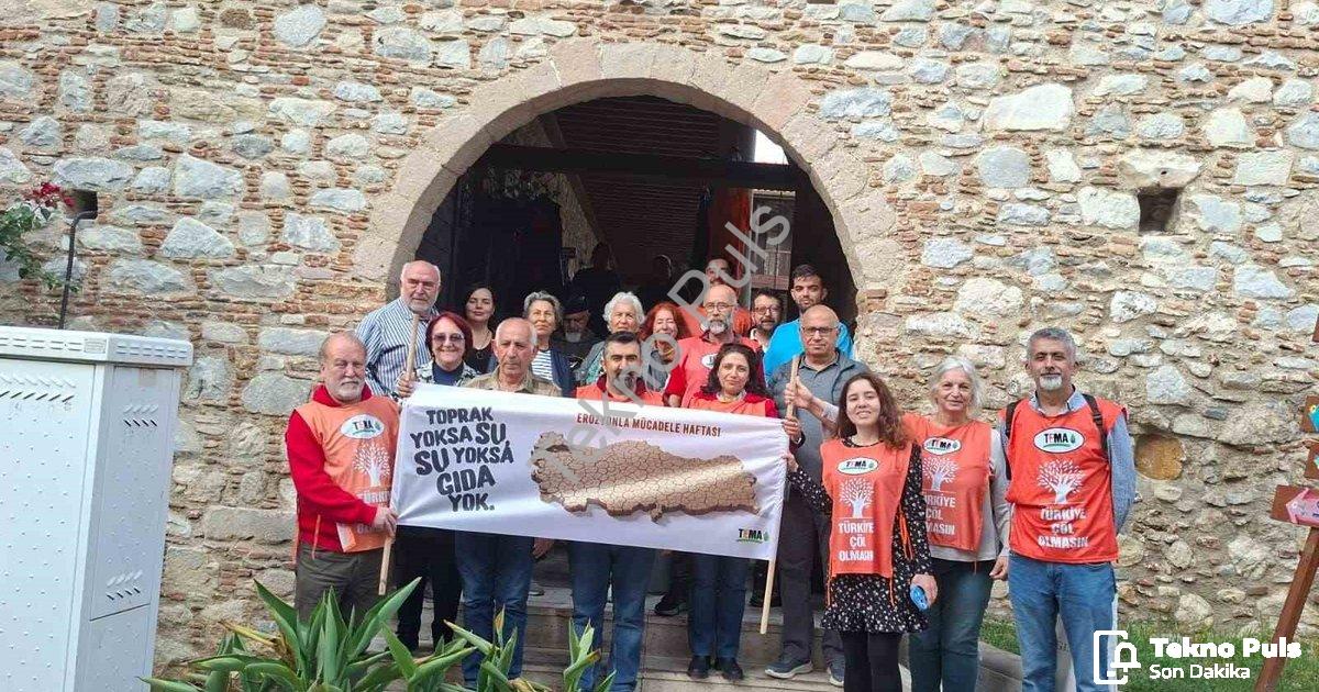 "Milas'ta TEMA Vakfı'ndan Kritik Uyarı: Toprak Kaybı Geleceğimizi Tehdit Ediyor" başlıklı haber için