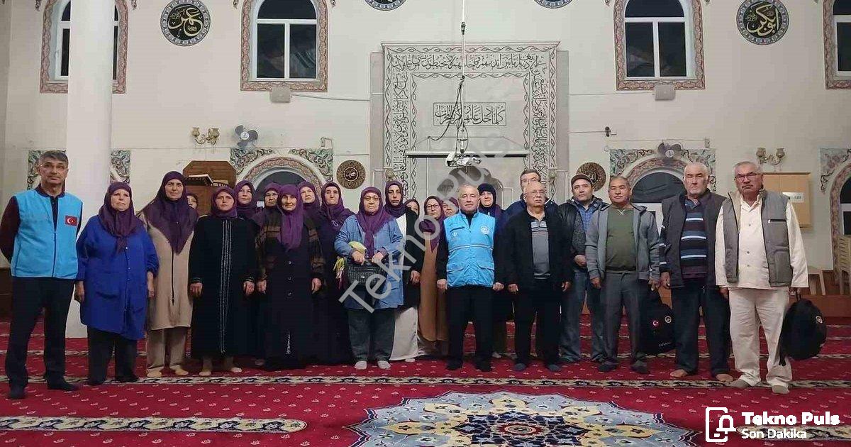 "Yatağan'dan Kutsal Topraklara Duygusal Veda: Umre Kafilesi Yola Çıktı" başlıklı haber için fotoreal