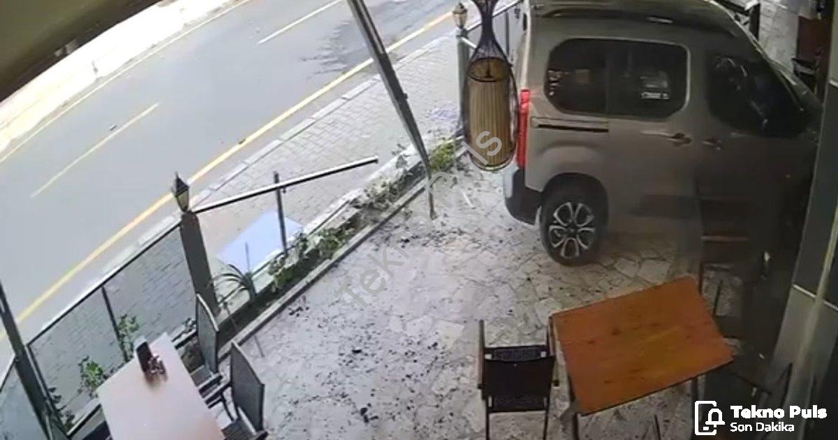 "Aydın'da Dehşet Anları: Ehliyetsiz Sürücü Önce Çarptı, Sonra Dükkana Girdi!" başlıklı haber için fo