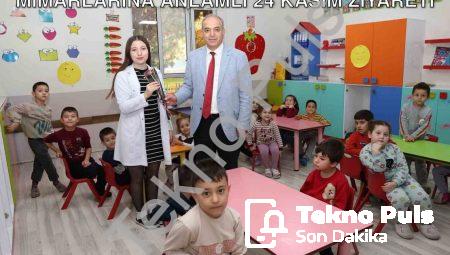 Denizli OSB Yönetiminden Eğitimin Mimarlarına Anlamlı 24 Kasım Ziyareti