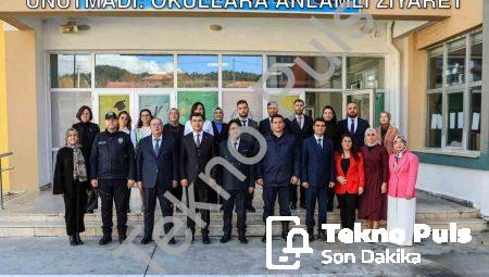 Çameli Protokolü Eğitim Neferlerini Unutmadı: Okullara Anlamlı Ziyaret