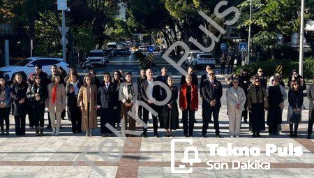 Muğla’da Kadına Yönelik Şiddetle Mücadele İçin Anlamlı Tören