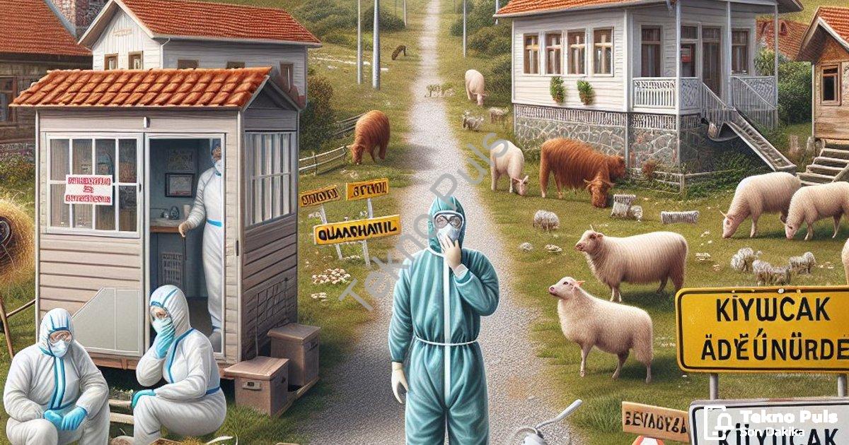 "Aydın Kuyucak'ta Şap Hastalığı Alarmı: 20 Mahalle Karantinaya Alındı" başlıklı haber için fotoreali