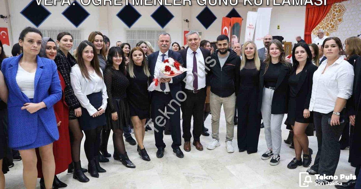 "Yunusemre Belediyesi'nden Eğitimcilere Vefa: Öğretmenler Günü Kutlaması" başlıklı haber için fotore