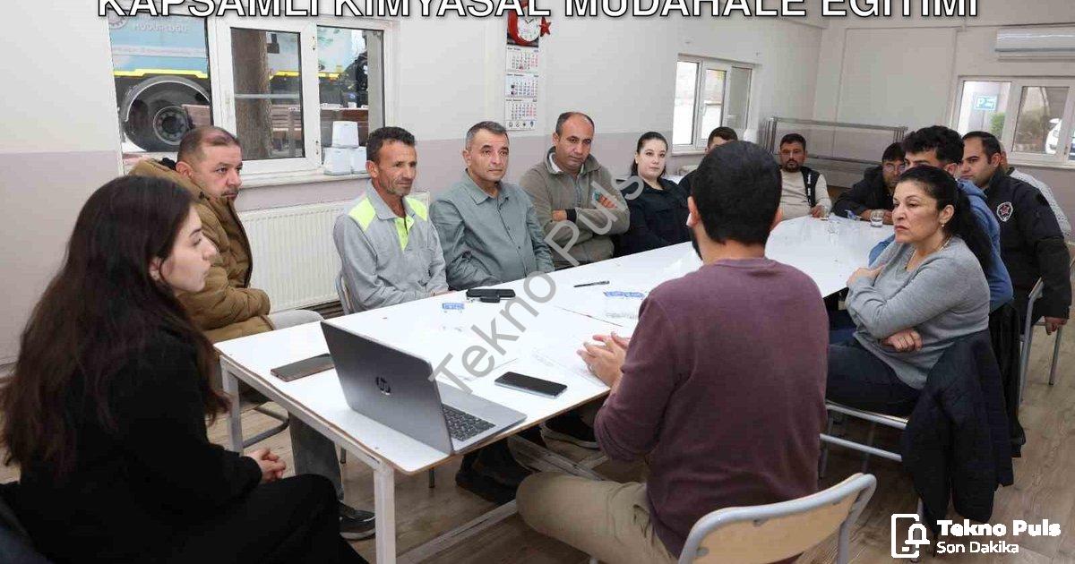 "Denizli OSB Arıtma Tesisi Personeline Kapsamlı Kimyasal Müdahale Eğitimi" başlıklı haber için fotor