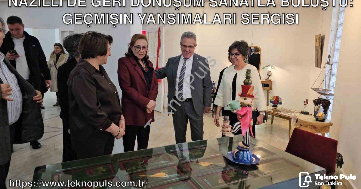 "Nazilli'de Geri Dönüşüm Sanatla Buluştu: Geçmişin Yansımaları Sergisi" başlıklı haber için fotoreal