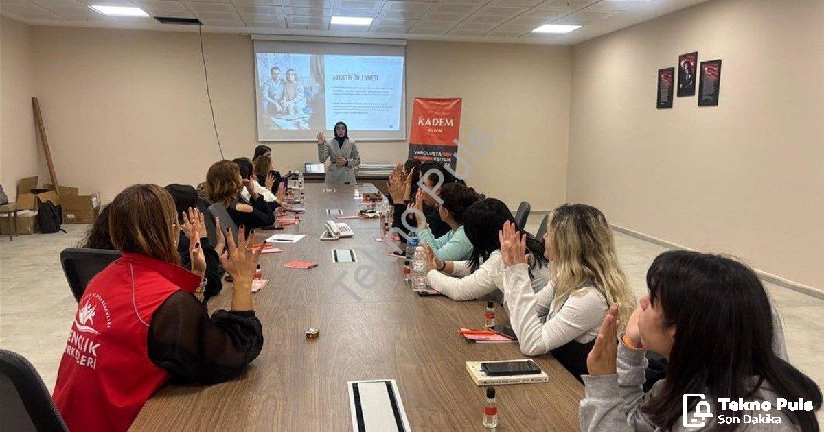 "Aydın'da Yurt Öğrencilerine Şiddetle Mücadele ve Siber Güvenlik Eğitimi" başlıklı haber için fotore