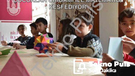 Muğla’da Bilim ve Sanatın Buluşması: Çocuklar Origami ile Matematiği Keşfediyor