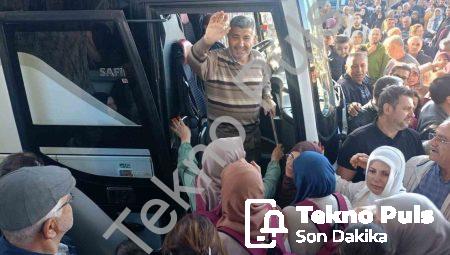 Aydın Çine’den Kutsal Topraklara Duygusal Veda: 90 Kişilik Umre Kafilesi Yola Çıktı