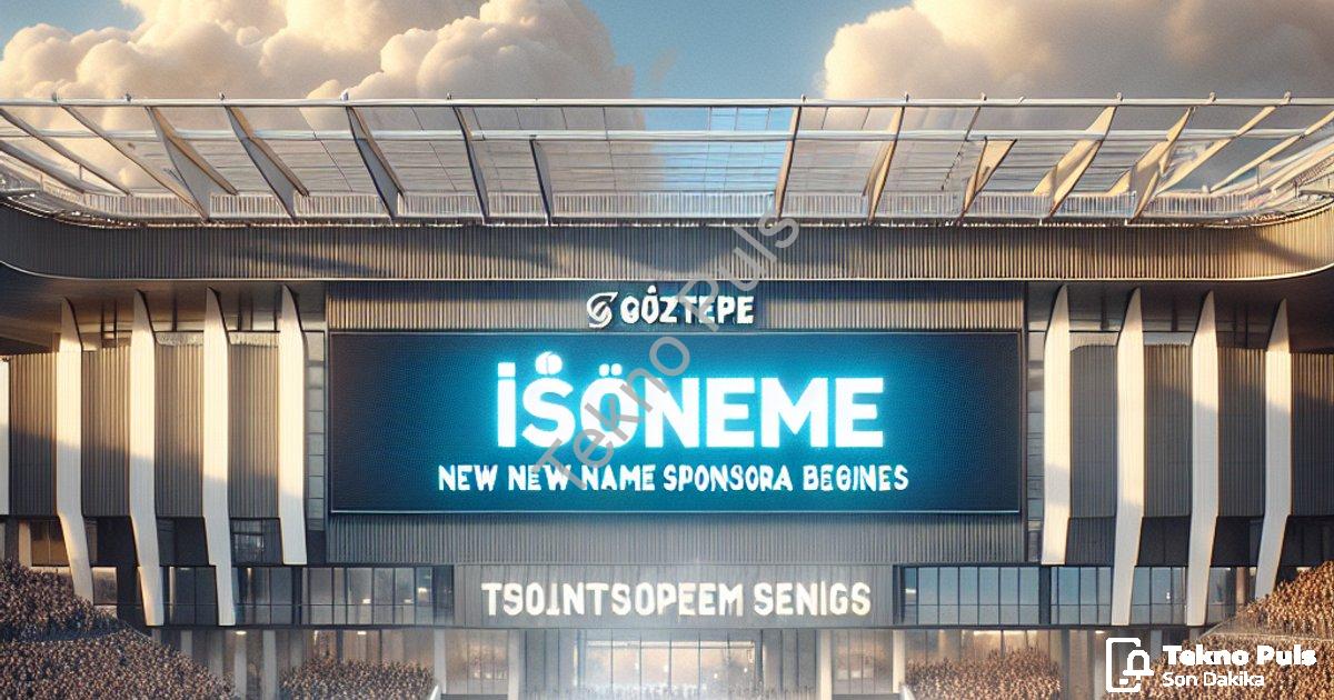 "Göztepe'nin Yeni İsim Sponsoru Belli Oldu: ISONEM Park Dönemi Başlıyor" başlıklı haber için fotorea