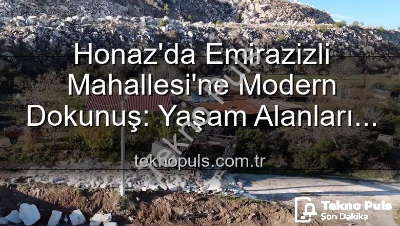 Honaz çevre düzenleme - Honaz'da Emirazizli Mahallesi'ne Modern Dokunuş: Yaşam Alanları Dönüşüyor