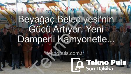 Beyağaç Belediyesi’nin Gücü Artıyor: Yeni Damperli Kamyonetle Hizmet Ağı Genişliyor